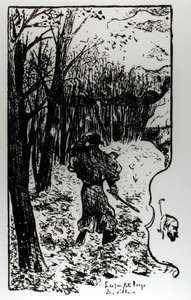 Verlaine dans un paysage d