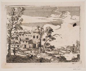 Paysage italien - F.C. Scholten