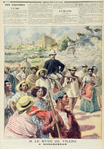 M. le Myre de Vilers à Madagascar, illustration de 