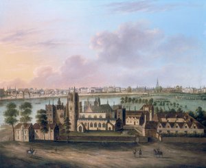 Palais de Lambeth, vers 1685 - FW Smith