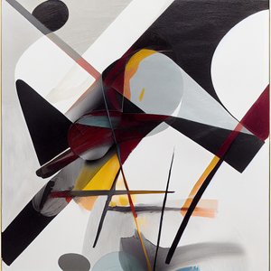 Composition abstraite de beaux-arts