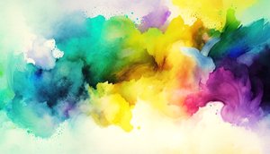 Aquarelle abstraite, peinture de fond colorée, impressions d