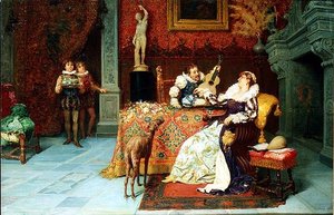 Une pause musicale - F. Berganini