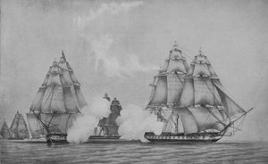 La fuite du Belvedera, vers 1813 - F. Edwards