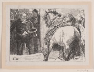 Illustration pour "Herremandsbruden" - F. Hendriksen