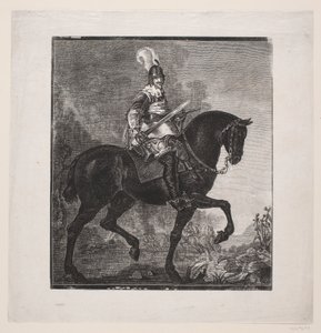 Karel van Mander : Christian IV à cheval