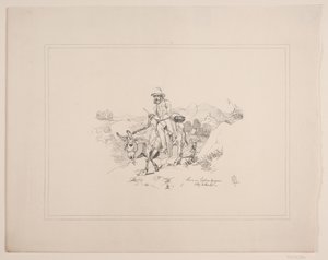 Souvenir des montagnes Sabines - F. Hendriksen
