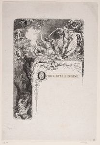 Overfaldet i bjergene - F. Hendriksen