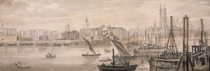 Vieux Pont de Londres, 1826 - F Jackson