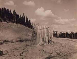 Cône du geyser Lone Star, parc national de Yellowstone - F. Jay Haynes