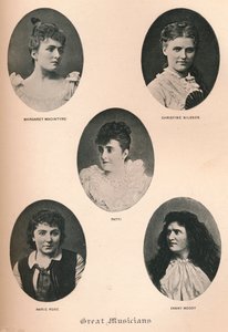 Grands musiciens - Planche XII, vers 1890, 1895