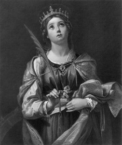 Sainte Catherine, 19ème siècle - F Knolle