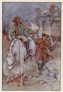 Illustration pour Un conte de deux villes de Charles Dickens - F. M. B. Blaikie