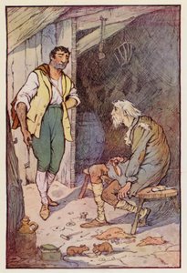 Illustration pour Un conte de deux villes de Charles Dickens - F. M. B. Blaikie