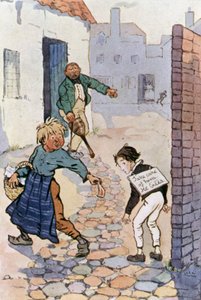 Illustration pour David Copperfield - F. M. B. Blaikie