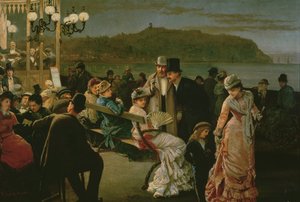 Scarborough : Spa de nuit, vers 1879 - F. Sydney Mauchamp