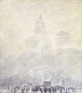 Lumière Éternelle, Madison Square, Hiver - F. Usher de Voll