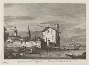 Quanto più bello appare... - Fabio Berardi after Canaletto