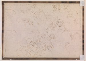 Danois : Études sur la tête et les anges du Christ - Fabio Canal
