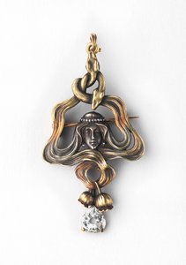 Pendentif-Broche, entre 1899 et 1908