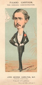 Lord George Hamilton, M.P., vers 1870 - Faustin