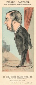 Le très honorable George Sclater-Booth, député, vers 1870