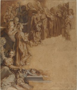 La présentation de la Vierge au temple - Federico Barocci
