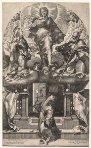La vision de Saint François, 1581 - Federico Barocci