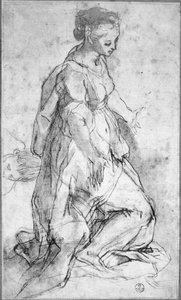 Étude pour la figure de la Vierge