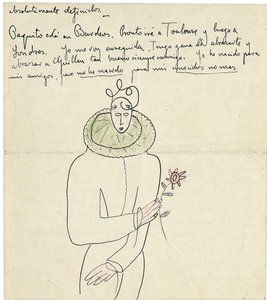 Lettre autographe à Melchor Fernandez Alamgro, Grenade, fin janvier 1926 - Federico Garcia Lorca