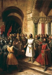Godefroy de Bouillon élu roi de Jérusalem le 23 juillet 1099 - 1839