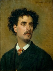 Portrait de Mariano Fortuny y Madrazo - Federico de Madrazo y Kuntz