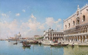 Le Palais des Doges et Santa Maria della Salute, 1896 - Federico del Campo