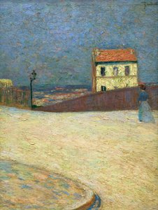 Petite maison à Montmartre, vers 1875 - Federigo Zandomeneghi