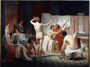 Les bains romains - Fedor Andreevich Bronnikov