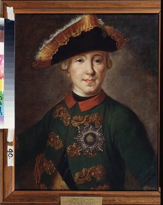Portrait du tsar Pierre III de Russie