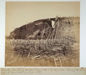 Fort Nord Taku, 21 août 1860 - Felice Beato