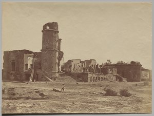 La résidence, prise de la batterie Redan - Felice A. Beato