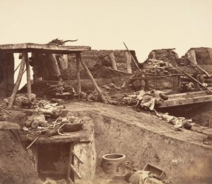 Après la capture des forts de Taku - Felice Beato