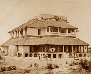 Maison Banks, Lucknow - Felice Beato