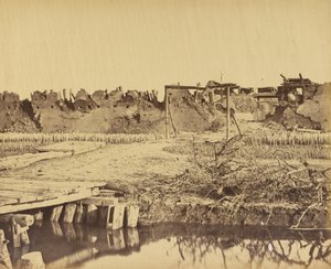 Extérieur du fort nord montrant l
