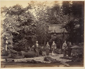 Jardin à Harra - Felice Beato