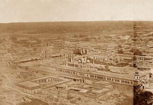 Vue générale de Husainabad et de ses environs - Felice Beato