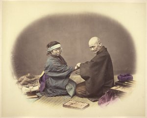 Médecin et patient japonais - Felice Beato