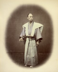Yakonin japonais en tenue de cérémonie - Felice Beato