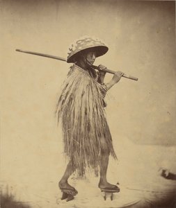 Japonais en Mackintosh, c.1865 - Felice Beato