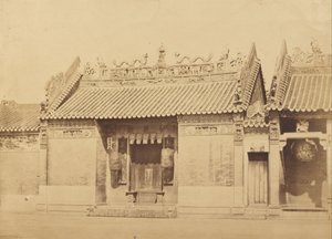 Maison de Joss, Canton - Felice Beato