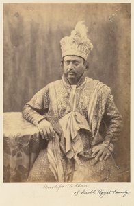 Moostafor Ali Khan de la famille royale d