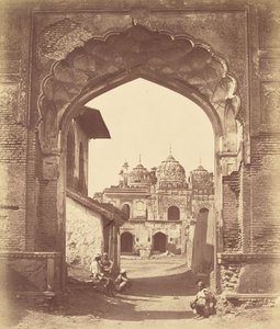 Mosquée dans la ville - Felice Beato