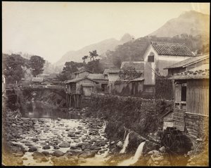 Nagasaki des villes autochtones de Creek - Felice Beato